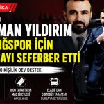 Teoman Yıldırımdan Elazığspor için destekler devam ediyor